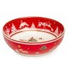 Салатник lefard "елка" 15,5*15,5*5 см 600 мл красный Lefard (85-1762-1)
