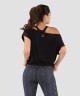 Женская футболка Ease Off black FA-WT-0202-BLK, черный (764501)