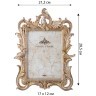 Фоторамка коллекция "рококо", 21,2*2,3*28,5cm Lefard (504-368)