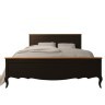 Дизайнерская кровать "Leontina Black" 180*200 ST9341/18BLK-ET