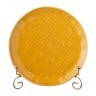 Тарелка закусочная "concept" 20,5 см желтый мал.уп. 4 шт Bronco (409-120)