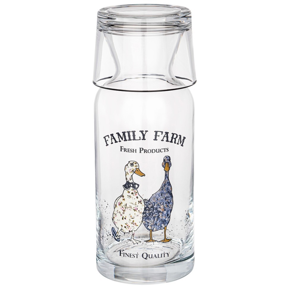 Графин с крышкой/стаканом "geese" 700мл Lefard (312-151)