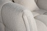 Кресло Prato букле белый 120*106*74см (TT-00013633)