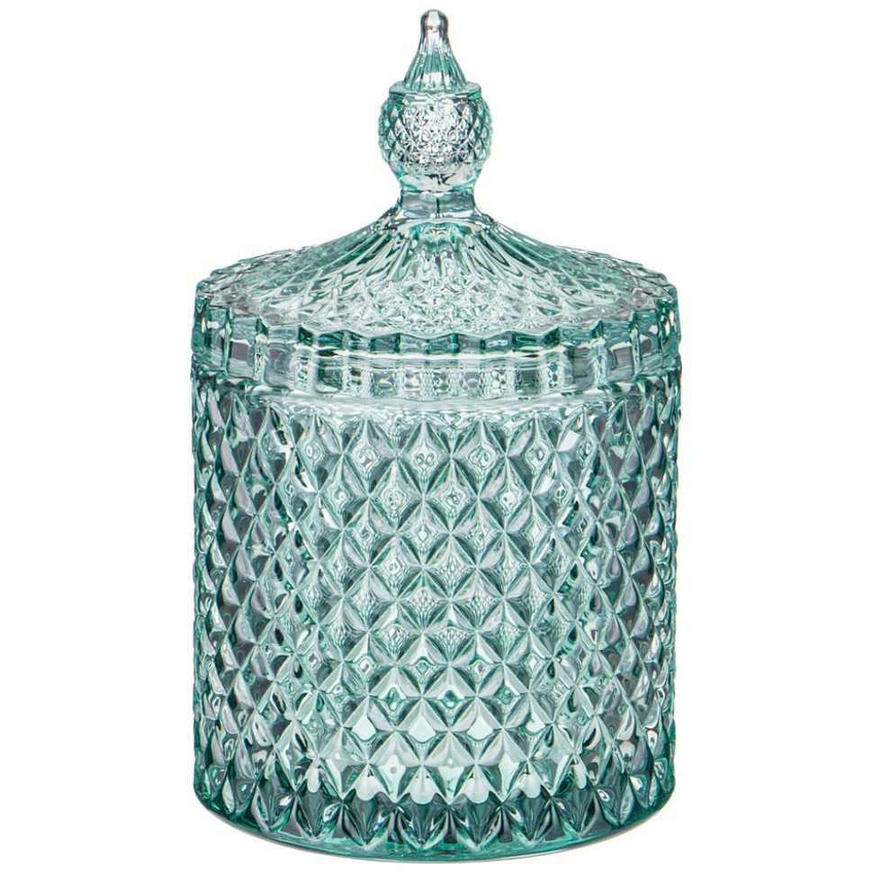 Емкость для хранения "diamant mint" 10,5*10,5*17см Lefard (355-311)