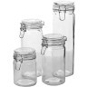 Набор банок д/сыпучих продуктов 4 шт 0,8/1,1/1,4/1,9л стекло/полипроп Mayer&Boch (31034)