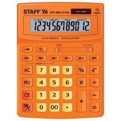 Калькулятор настольный Staff STF-888-12-RG 12 разрядов 250453 (64959)