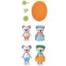 Игрушки фигурки животных "Семья коал", 12 предметов в наборе (E3528_HP)