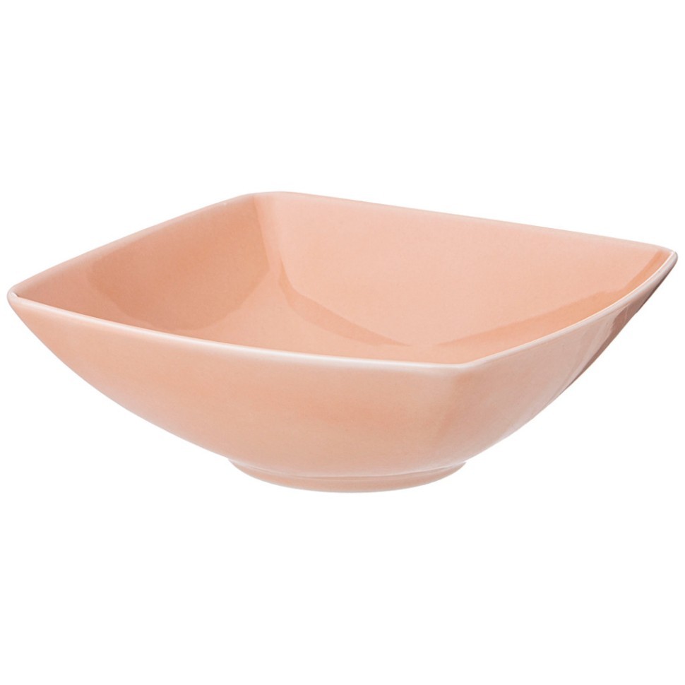 Салатник квадратный lefard tint 300мл (розовый) Lefard (48-934)