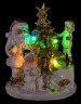 Фигурка "новый год" 11*11*14,5 см с led-подсветкой Lefard (787-115)