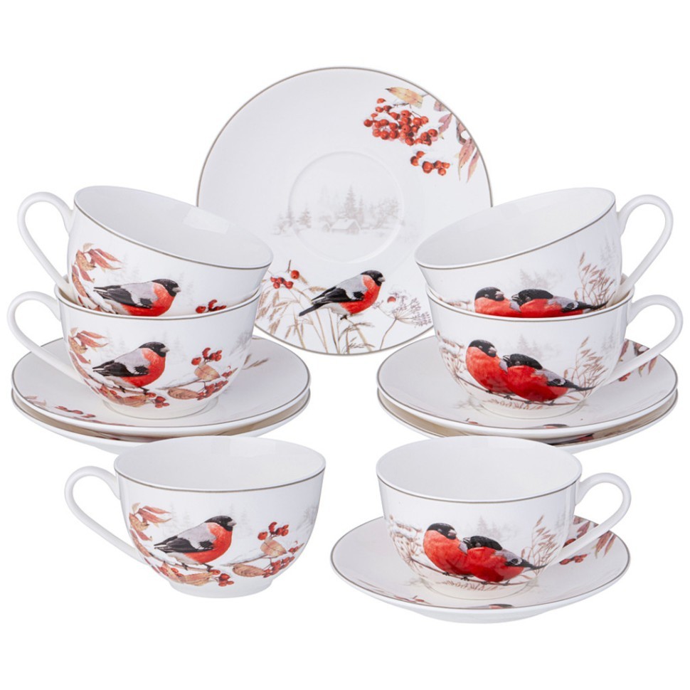 Чайный набор lefard "лесная сказка" на 6 пер. 12 пр. 300 мл  Lefard (85-2032)