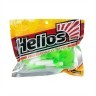 Твистер Helios Credo Double Tail 1,96"/5 см, цвет White & Green 10 шт HS-27-016 (78055)