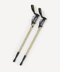 Треккинговые палки Berger Travel Pacemaker, 65-135 см, 3-секционные, светло-серый/лайм (2119448)