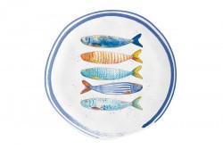 Тарелка закусочная Морской берег, 21 см - EL-R1982/BORD Easy Life