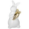 Фигурка кролик с морковкой 6.3*6.3*12.1 см Lefard (146-2269)