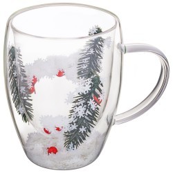 Кружка с двойными стенками "magic berries" 320 мл Lefard (887-489)