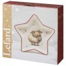 Блюдо lefard "с новым годом!" в форме звезды 22*21*5 см. (358-2434-11) 