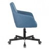 Кресло CH-380M пятилучие металлическое ткань серо-голубое 1430562 532646 (1) (94620)
