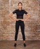 Женская футболка Essential Knit black FA-WT-0201-BLK, черный (757997)