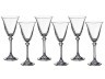 Набор бокалов для вина из 6 шт. "александра" 250 мл.высота=22,5 см. Crystalite Bohemia (669-083) 