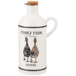 Бутылка для уксуса lefard "family farm"  430 мл 18 см Lefard (263-1275)