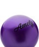 Мяч для художественной гимнастики AGB-101, 15 см, фиолетовый (402261)