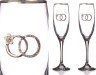 Набор бокалов для шампанского из 2 шт.с золотой каймой 170 мл. Оптпромторг ООО (802-510587)