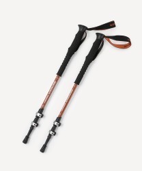 Треккинговые палки Berger Hiking Mount, 65-135 см, 3-секционные, терракотовый (2119449)