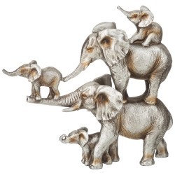 Фигурка декоративная "семья слонов" 22,8х7,2х21,3см Lefard (146-1859)