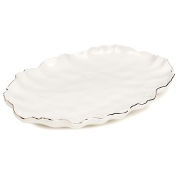Блюдо овальное lefard "charm" 30,5*21*3 см (с золотой линией) Lefard (779-364)