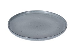 Тарелка десертная керамическая 22 см серая - TT-00008301