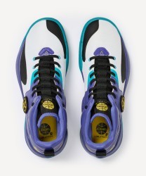 Кроссовки баскетбольные JOGEL Launch 2.0 MID, белый/фиолетовый/голубой (2132320)