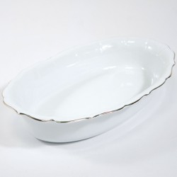 Блюдо сервировочное для подачи керамика 34х22,5х7 LR (90079-400S)