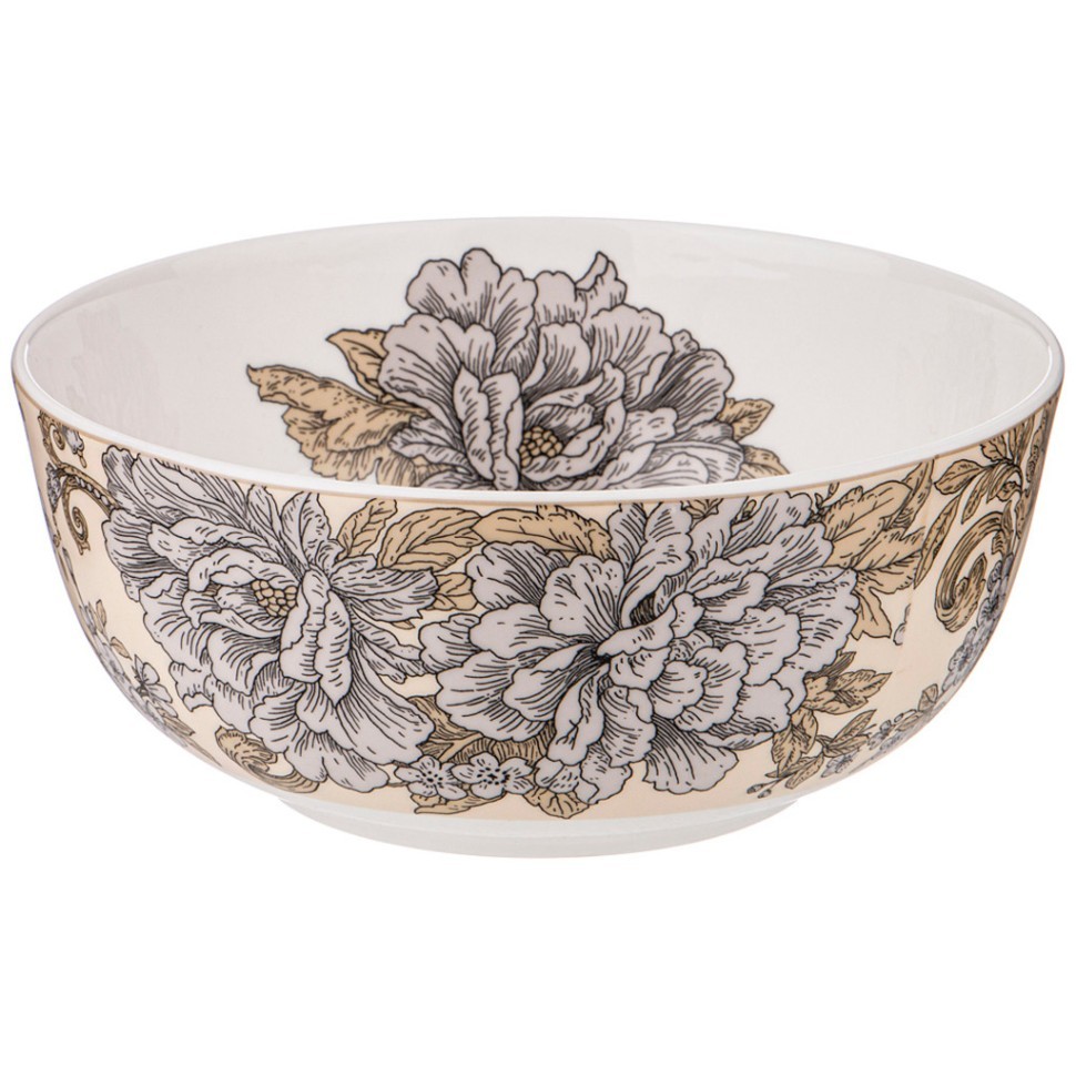 Салатник - тарелка суповая lefard "royal garden" 800 мл, 15,5*7 см Lefard (415-2149)