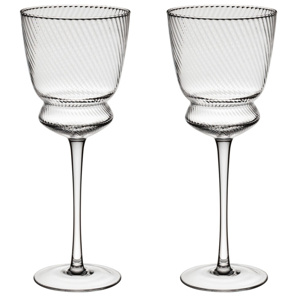 Набор бокалов для вина "twist & shine", 2 шт/380 мл Lefard (687-006)