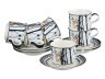 Кофейный набор на 6 персон 12 пр.100 мл. Porcelain Manufacturing (22-1062) 
