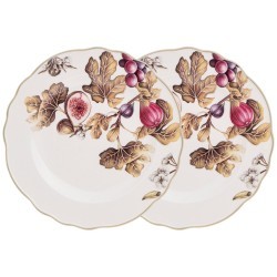 Набор тарелок обеденных lefard "village" инжир 2 шт. 25,5 см Lefard (85-1886)