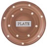 Тарелка десертная "pink plate " 20,3*20,3*2 см Lefard (230-265)