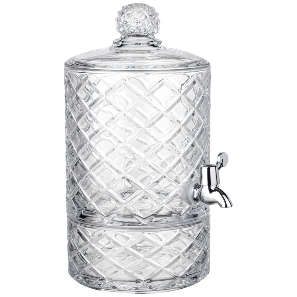 Диспенсер для напитков "diamant" 4,8 л Lefard (691-119)