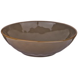 Тарелка суповая-салатник "concerto"диаметр 19 см серый Bronco (408-111)