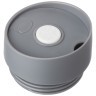 Термокружка agness "серый мрамор" с кнопкой-стоппером, 380мл колба нерж.сталь Agness (709-088)