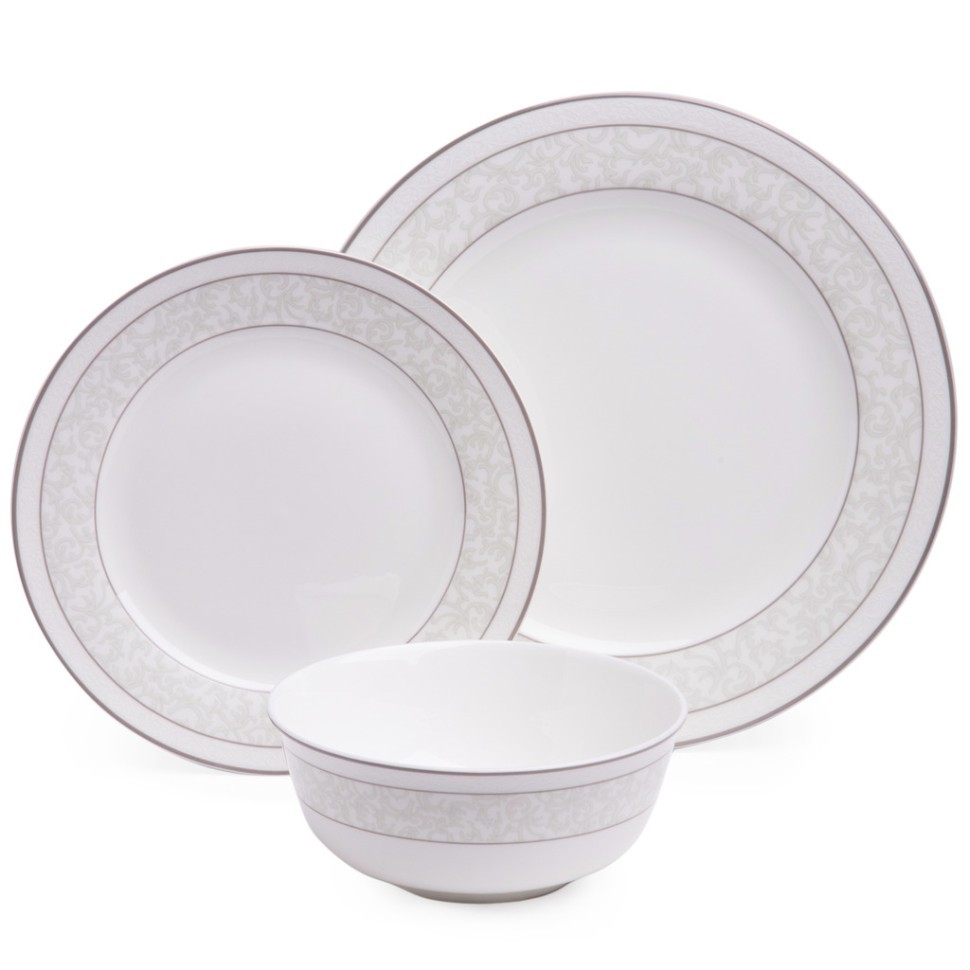 Набор посуды обеденной lefard "grey lace" на 4 пер. 12 пр. Lefard (440-315)