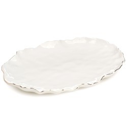 Блюдо овальное lefard "charm" 35,5*24*3 см (с золотой линией) Lefard (779-365)