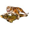 Декоративное изделие "тигр на коряге" 69*19*30 см Ceramiche Boxer (293-109)