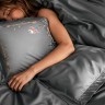 Кпб, king size, "passage" серый,сатин,хлопок 100%,п.240х260-1шт,пр.260х260-1шт,н.50х70-2шт/70х70-2шт Lefard (989-004-04)
