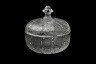 Конфетница с крышкой "muza crystal" 250 мл. 11,5*11,5 см. высота=11 см. Lefard (355-167)