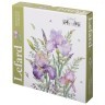 Набор тарелок обеденных lefard "irises" 2 шт. 25,5 см, разноцветный (590-497-11) 