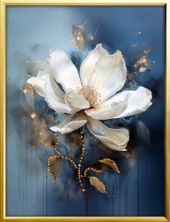 Картина Лилия с кристаллами Swarovski (3064)