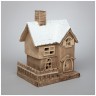 Фигурка "домик" с led-подсветкой 15*13*20 см Lefard (248-179)