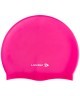 Шапочка для плавания, силикон, розовый (411790)