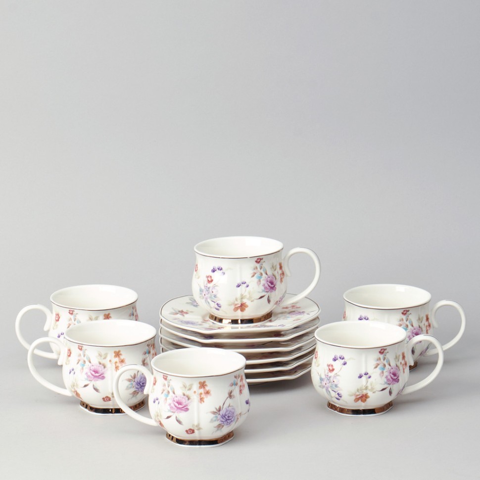 Чайный набор lefard "времена года" на 6 пер. 12 пр. 250 мл Lefard (42-568)